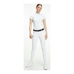 Tommy Hilfiger Equestrian Reithosen Kniegrip Performance Damen - Th Optic White -  Grösse Bekleidung Damen: L