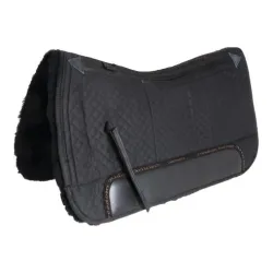 F.R.A Western Pad klassisch gross - Schwarz/Schwarz -  Breite: 71 cm, Farbe: Schwarz/Schwarz