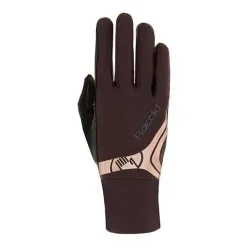 Roeckl Reithandschuhe Melbourne - mokka Grösse Handschuhe: 8