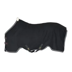 Kentucky Abschwitzdecke vegan wool - Schwarz -  Farbe: Schwarz, Grösse: 130 cm
