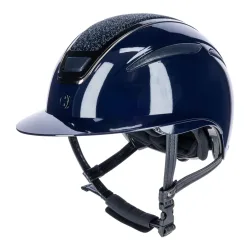 Covalliero Reithelm Elite Polo - lackblau -  Reithelmgrössen: L 59-61 cm, Farbe: lackblau