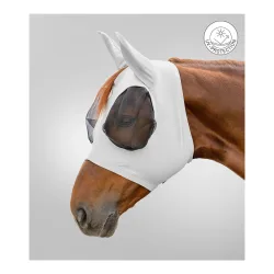 Waldhausen Fliegenmaske Puck Flex - Silbergrau -  Grösse: Pony