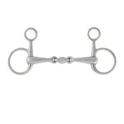 Stübben Easy Control Bauchertrense 14mm - Silber -  Gebisslängegrösse: 12.5 cm