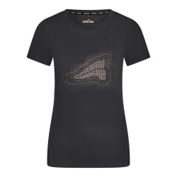 euro-star T-Shirt ESMirella Damen - black Grösse Bekleidung Damen: XS