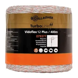 Gallagher Vidoflex 12 TurboLine Plus - Weiss -