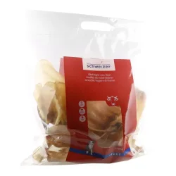 LECKY Öhrli light Kauartikel Rinderohren - Braun -  Grösse: 400 g