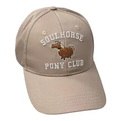 Cap Soulhorse Pony Club - Beige -  Grösse: One Size, Farbe: Beige