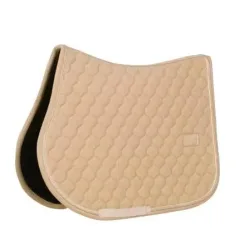 Kentucky Schabracke onion quilt rubber logo Springen - Beige -  Farbe: Beige, Grösse: One Size
