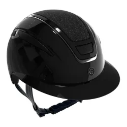 Covalliero Reithelm Elite Polo - lackschwarz -  Reithelmgrössen: L 59-61 cm, Farbe: lackschwarz