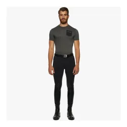 Cavalleria Toscana T-Shirt CT Herren - Grey -  Grösse Bekleidung Damen: S
