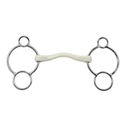 Stübben Fine Line FLEX 3-Ring Trense / 16 mm Gebisslängegrösse: 13.5 cm
