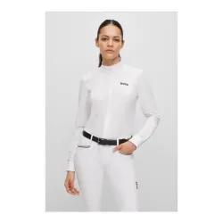 BOSS Equestrian Turnierbluse Emma - White -  Grösse Bekleidung Damen: L