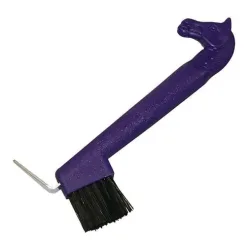 Kerbl Hufkratzer mit Pferdekopf - lila Grösse: One Size, Farbe: Lila