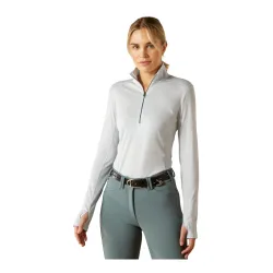 Ariat Cheviot 1/4 Zip Baselayer - Skyway -  Farbe: Skyway, Grösse: XS