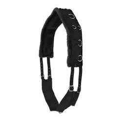 Waldhausen Longiergurt Soft - Schwarz -  Grösse Pferd: WB