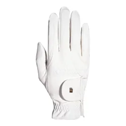 Roeckl Reithandschuh Roeck Grip - White Grösse Handschuhe: 6.5