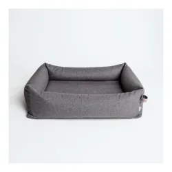 Cloud 7 Hundebett Sleepy Deluxe - Tweed Taupe Grösse LxBxH: S - 75 x 55 x 22 cm, Farbe: Taupe