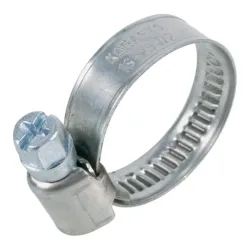 Geka Schlauchschellen W2 - Grau -  Durchmesser: 12 - 22 mm