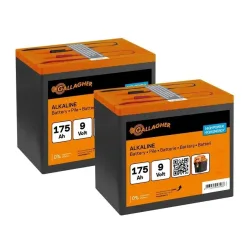Gallagher Duopack Alkaline Batterie - Schwarz -