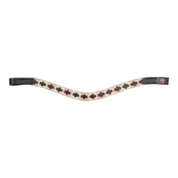 Waldhausen Stirnband Polo X-Line - Schwarz Rosa -  Grösse: WB, Farbe: Schwarz Rosa