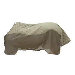 Kentucky Fleecedecke Combo Cooler Transport - Pine Green -  Grösse Pferdedecken: 130 cm