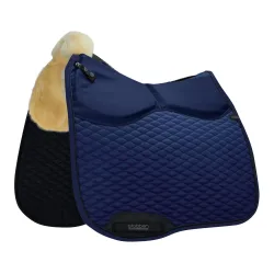 Stübben Streamline Korrekturschabracke Lammfell Dressur - Blau -  Grösse Schabracken: L, Farbe: Blau