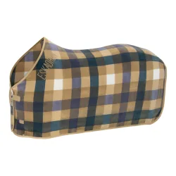 Eskadron Abschwitzdecke FLEECE CHECK Classic Sports SS26 - Sierra-Orchid-Ocean-White -  Grösse: M