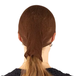 Kentucky Haarnetz 2 Stück - Dunkelbraun -  Farbe: Dunkelbraun, Grösse: One Size