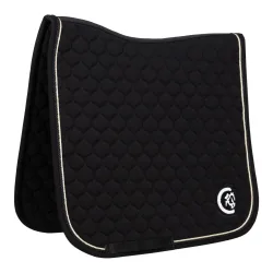 Kentucky Schabracke onion quilt 3D logo Dressur - Schwarz -  Grösse: One Size, Farbe: Schwarz