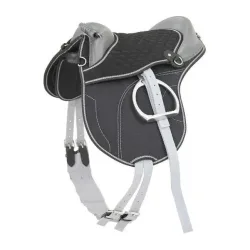 Waldhausen Reitkissen für Kids - schwarz/grau Grösse: 42 cm (16.5
