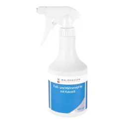 Waldhausen Fell- und Mähnenspray mit Kokosöl - Weiss -  Inhalt: 1000 ml