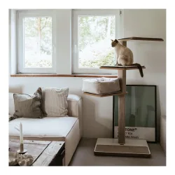 Stylecats by Hunter Kratzbaum Owen - Weiss/Grau -  Grösse: 145 cm