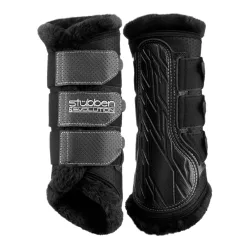 Stübben Gamaschen Airflow Fleece - Schwarz -  Farbe: Schwarz, Grösse: XL