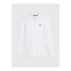 Tommy Hilfiger Equestrian Turniershirt  Fresh Air' Performance Langarm Damen - Th Optic White -  Grösse: L