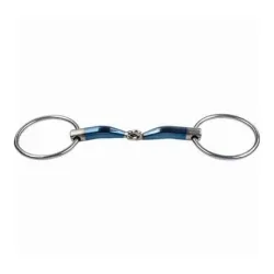 Trust Wassertrense Sweet Iron einf. gebr. - Silber/Blau -  Gebisslängegrösse: 13.5 cm