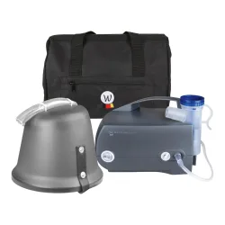 Waldhausen Health + Care Inhaliergerät - Grau/Braun -