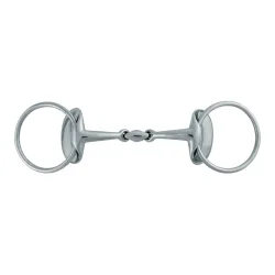 Stübben Silver Wings Trense Wassertrense doppelt gebrochen Stärke: 14 mm, Gebisslängegrösse: 12.5 cm