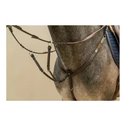 Martingalgabel Working by Dy'on - Braun -  Farbe: Braun, Grösse: Pony