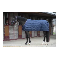 Bucas Liner Therapy 150g - Navy/Orange -  Grösse Pferdedecken: 125 cm