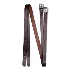 Steigbügelriemen Leder X-Line - Braun -  Länge: 140 cm, Farbe: Braun
