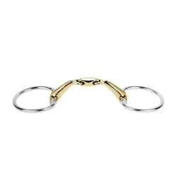 Stübben Olivenkopftrense Doppelt gebrochen Level 2 Gebisslängegrösse: 13.5 cm, Stärke: 16 mm