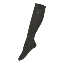 Kingsland Reitsocken Fiorella Wool-Mix Damen - 3 er - Charcoal Melange -  Farbe: Charcoal Melange, Schuhgrössen: 38/40