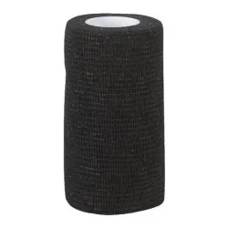 Kerbl Selbsthaftende Bandagen EquiLASTIC - schwarz Breite Länge: 7,5 cm x 4,5 m