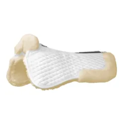 Stübben Streamline Lammfellpad Dressur - Weiss -  Grösse Schabracken: L, Farbe: Weiss