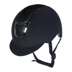 HKM Reithelm Carbon Professional - Schwarz -  Reithelmgrössen: 56-58, Farbe: Schwarz