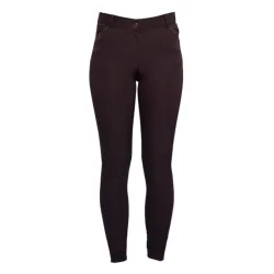 HKM Reithose Rosegold Glamour Style Silikon-Vollbesatz - Braun/Roségold -  Grösse: 34