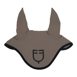 Equestro Ohrengarn Black Line Logo - Walnuss -  Grösse: Full, Farbe: Walnuss