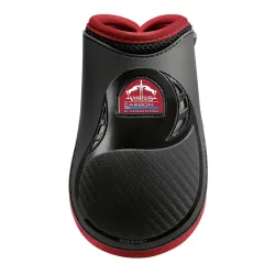Veredus Streichkappen Carbon Gel vento colored - Bordeaux -  Grösse Beinschutz: M, Farbe: Bordeaux