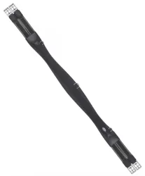 Prestige Sattelgurt mit Elastikzug - tabakbraun Farbe: Tabakbraun, Sattelgurtlänge: 145 cm