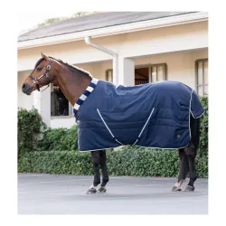 Horseware Stalldecke Newmarket Cosy Stable 400g - Witney Navy -  Grösse Pferdedecke: 155 cm